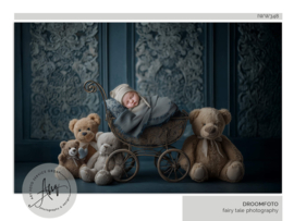 Digitale Droomfoto - The Vintage Teddy Dream -IW348
