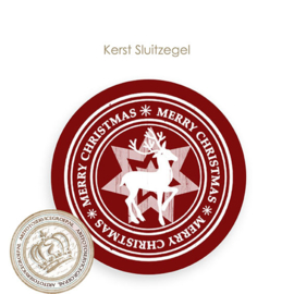 Kerst sluitzegel SK019