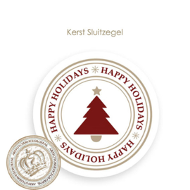 Kerst sluitzegel SK008