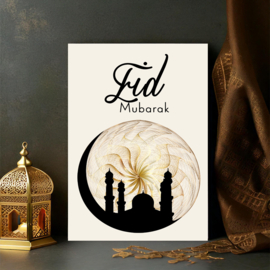 ASWK005 - Eid Mubarak Wenskaarten Set