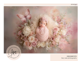 Digitale Droomfoto - Blossom Butterfly Princess -IW540