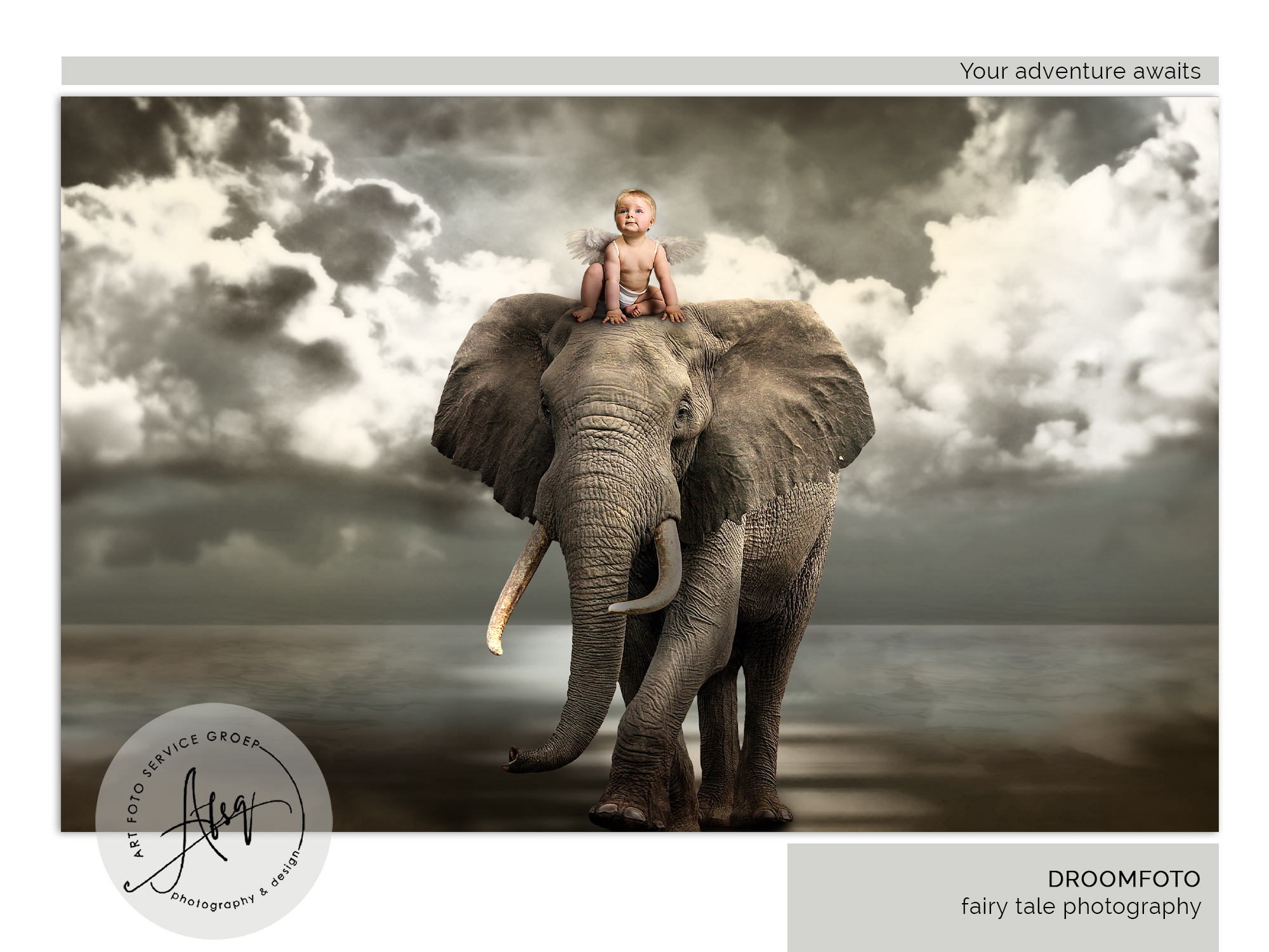 Digitale Droomfoto (Fine art) -  Your Adventure Awaits...