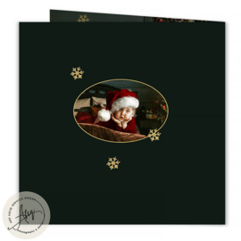 A Christmas Wish – Sprookjes Kerstkaart met Eigen Foto