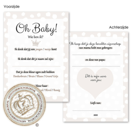 OH Baby! Baby Voorspellingen  BSG375 (Set van 20 stuks)