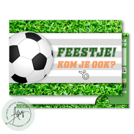 Kinderfeest  uitnodigingen  (8 Invulkaarten)
