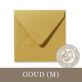 Parelmoer Envelop - Goud