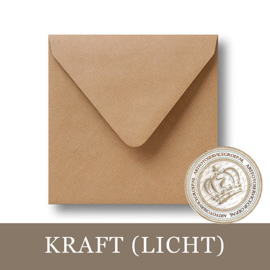 Kraft envelop - Licht