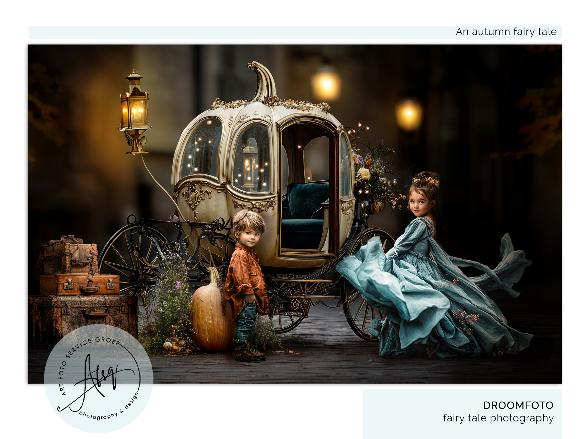 Digitale Droomfoto (Fine art) - An autumn fairy tale...
