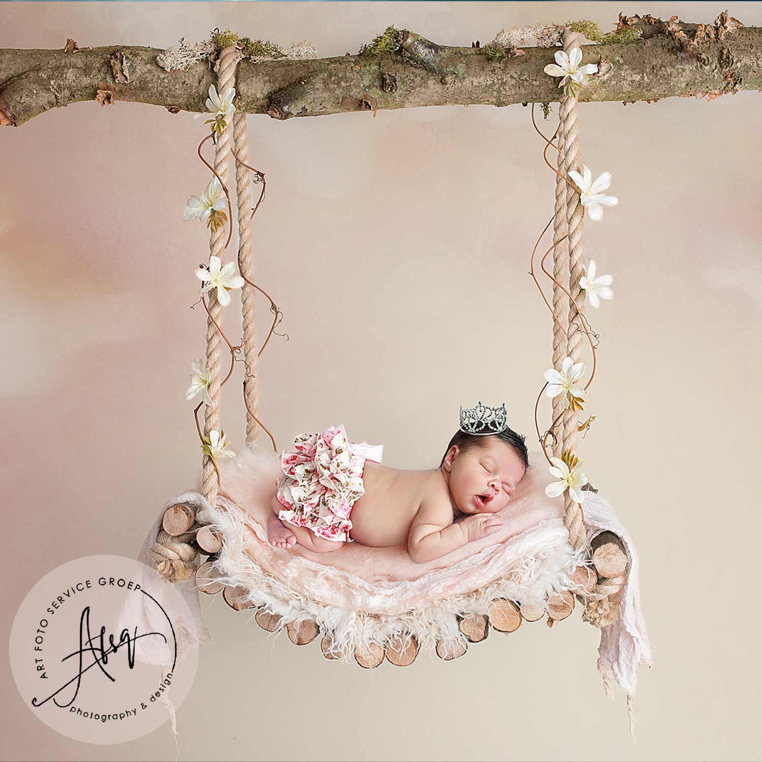Droomfoto - The flower swing...