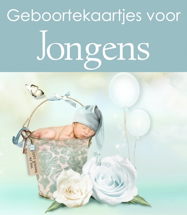 Jongens Geboortekaartjes