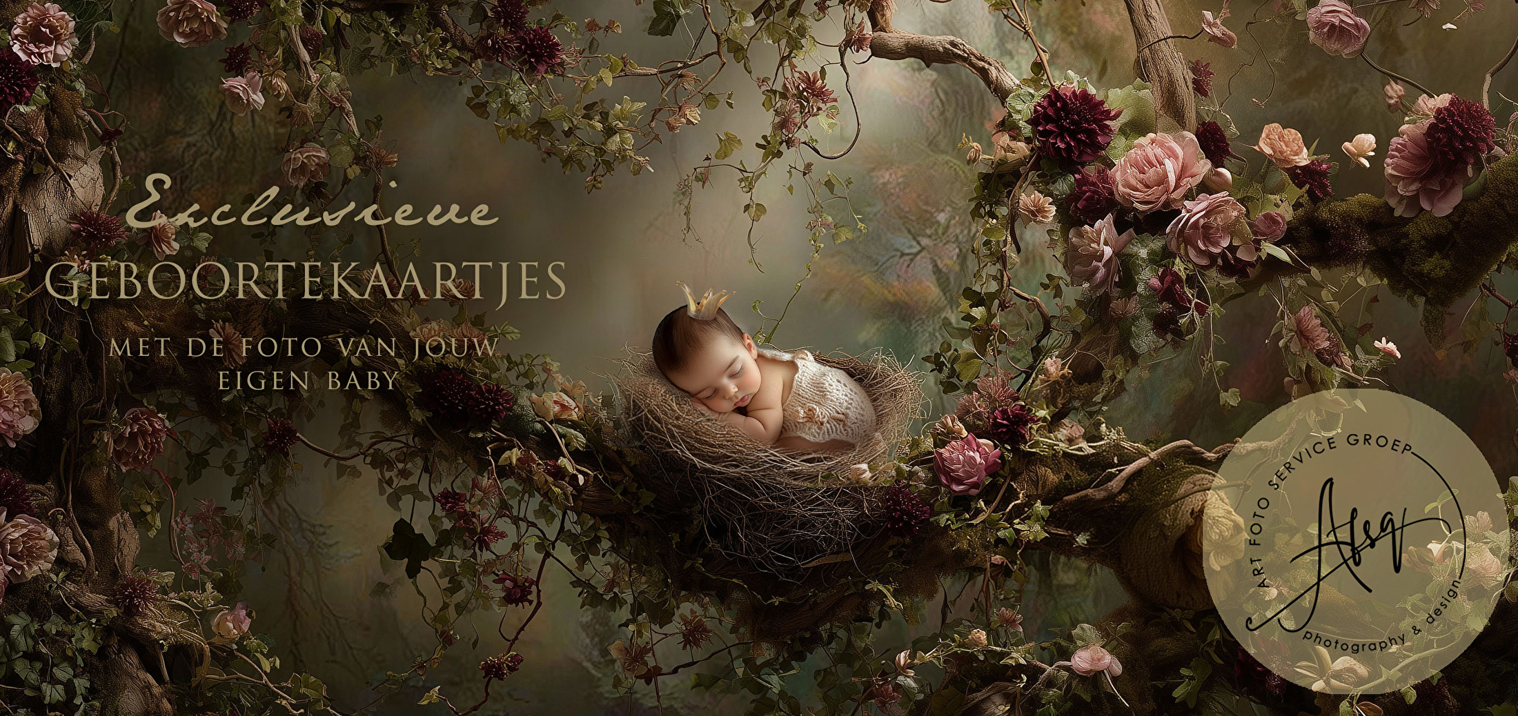 Geboortekaartjes met de foto van jouw eigen kindje