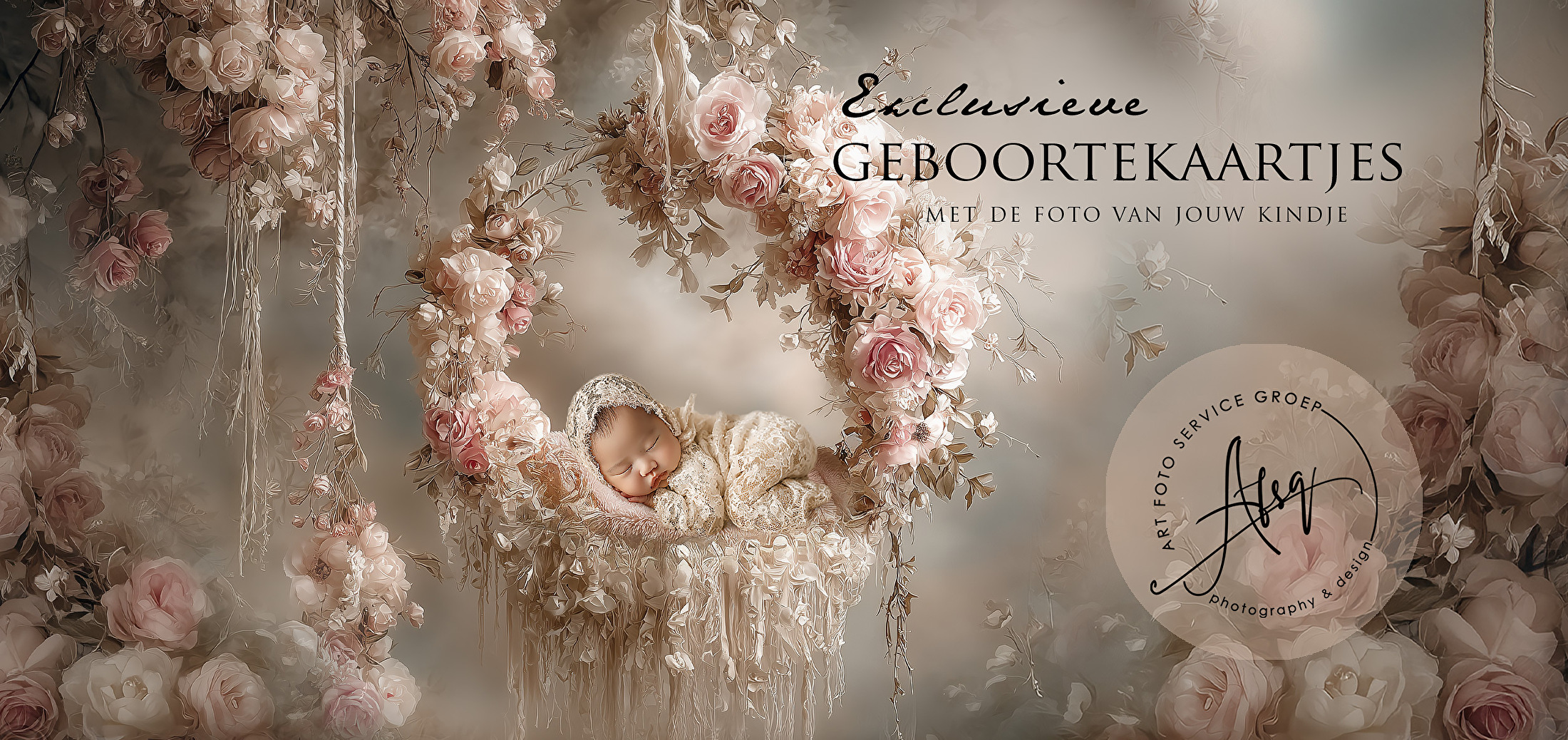 Geboortekaartjes met foto - Art Foto Service Groep
