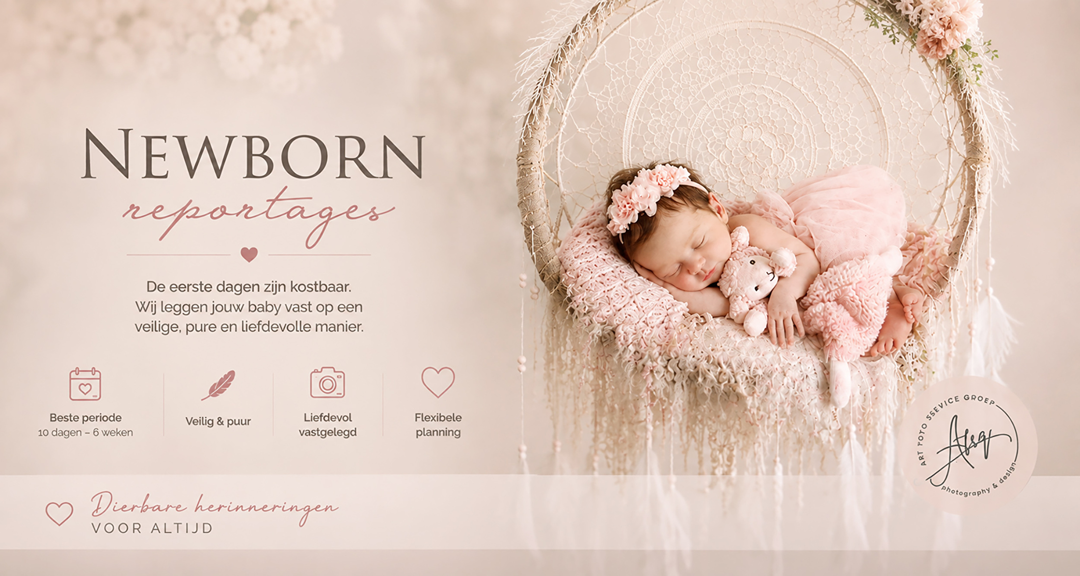 Newborn baby fotografie