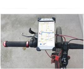 Smartphone houder voor op de fiets