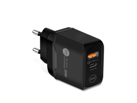 2 in 1 quickcharger USB A / USB C