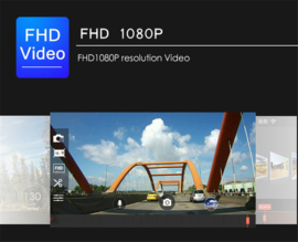 Full HD Wi-Fi dashcam