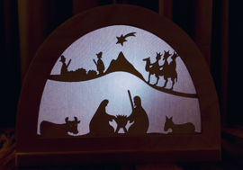 silhouette Nativity