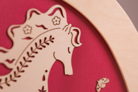 Silhouet slide Folklore Horse