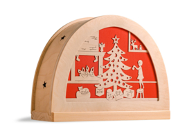 Silhouette Slide 'Merry Christmas'
