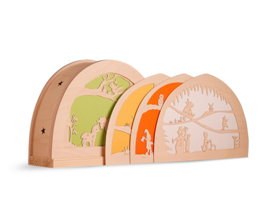 Silhouetlamp bundel seizoenen