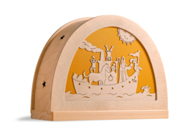 Silhouette Saint Nicolas Steamer