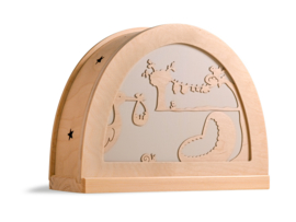 Silhouette Slide 'Newborn Child'