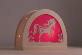 Silhouet slide Folklore Horse