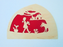 Silhouette Slide 'Little Red Riding Hood'