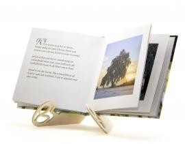 Book & card stand Lemniscaat (small)