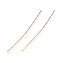 nietstift goudkleur 40 x 0.6 mm (RVS)