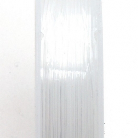 elastisch transparant nylondraad 0,4 mm