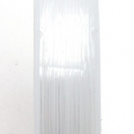 elastisch transparant nylondraad 0,4 mm
