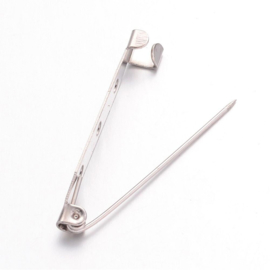 broche speld met 3 gaatjes 40x5 mm