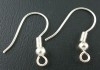 oorhaken zilverkleur 20mm (per paar)