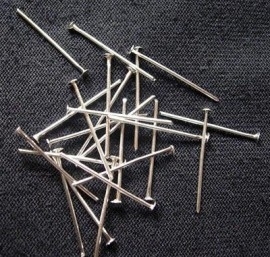 nietstift zilverkleur 40mm 50 stuks