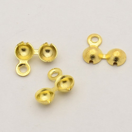 kalot goudkleur 8.5mm X 7mm tot 3 mm