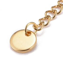 verlengketting goudkleur