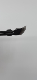 Ryuga Zwart Carbon Staal concaaftang ronde kop 180 mm