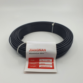 Aluminium draad rol 500 Gram China 2.5 mm