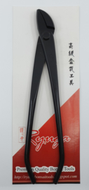 Ryuga Zwart Carbon Staal  jintang gebogen 225 mm