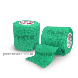 5 rollen Premier socktape PRO WRAP 5.0 cm groen