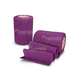 5 rollen Premier Socktape PRO WRAP 7.5 cm paars