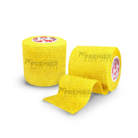 5 rollen Premier socktape PRO WRAP 5.0 cm geel