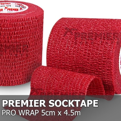 Premier Sock Tape Pro-Wrap 5.0cm x 4.5m