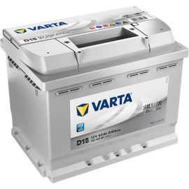 Varta Auto Accu 12V 63Ah 610CCA +R type D15 / 242x175x190