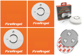 FireAngel Rookmelder ST622 / 2-pack + magneetbevestigingen