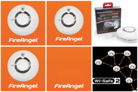 FireAngel koppelbare Rookmelder met Wisafe2 WST-630 / 3-pack