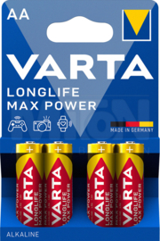 Varta 4706 Longlife Max Power 1,5V 2980mAh LR06 AA