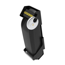 Fietsaccuslot Lockride Model X voor Bosch Powerpack Frame met Abus Discusslot