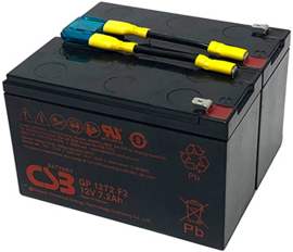 CSB SCD9 Vervangingsbatterij geschikt voor APC RBC9 langere levertijd